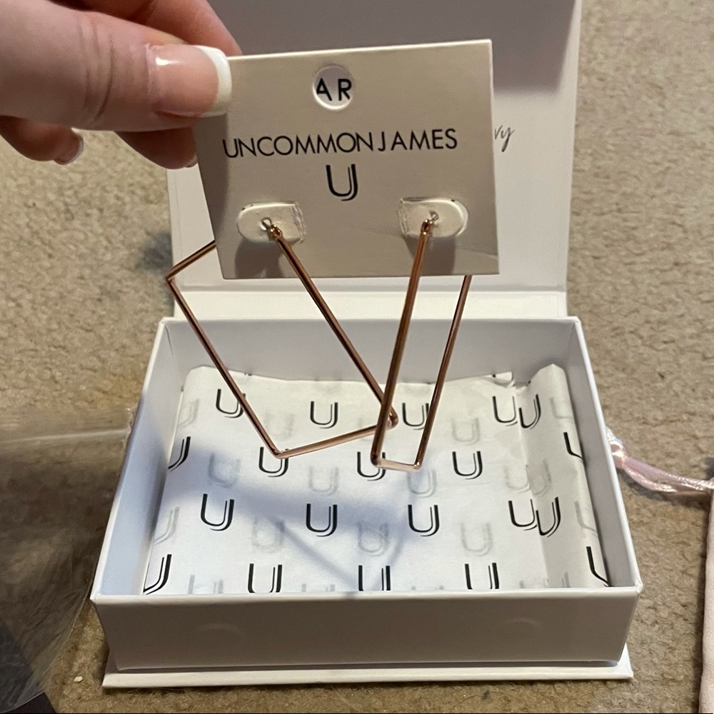 Uncommon James Girl Boss Hoops